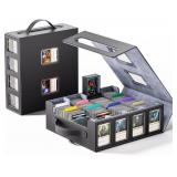 TRADING CARD STORAGE BOX ï¿½ 3500+ MAGNETIC MTG DECK