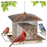 BIRD FEEDER, HEAVY DUTY METAL BIRD FEEDERS FOR OUT