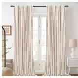 DRIFTAWAY FARMHOUSE LINEN BLACKOUT CURTAINS 84 INC