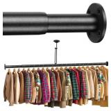 BAINONG CLOSET RODS FOR HANGING CLOTHES ADJUSTABLE