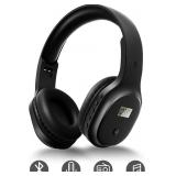WIRELESS HEADPHONES WITH FM RADIO AND BLUETOOTH 5.