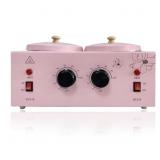 DOUBLE POTS WAX WARMER PROFESSIONAL MELTED WAX BEA