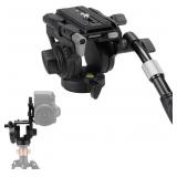 CAYER F6 VERTICAL VIDEO FLUID HEAD 360ï¿½ PAN TILT F