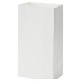 40 COUNT WHITE GROCERY LUNCH BAG KRAFT PAPER BAGS