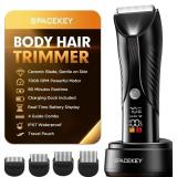 SPACEKEY ELECTRIC BODY HAIR TRIMMER - IPX7 WATERPR