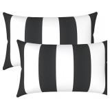 LVTXIII OUTDOOR/INDOOR LUMBAR PILLOWS, DECORATIVE