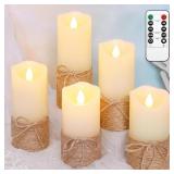 CRYSTAL CLUB FLAMELESS CANDLES FLICKERING WITH TIM