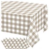 1 LOT OF 3-WNINK 6 PACK (2-BROWN 1-GREEN)CHECKERED