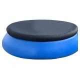 10 FT ROUND INFLATABLE POOL COVER, OUTDOOR SWIMMIN