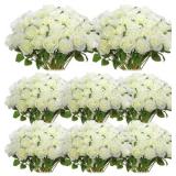 HOTOP 80 PCS ROSE ARTIFICIAL FLOWERS BULK WITH LON