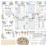 FUNNYMOOM 426 PCS AIRPLANE BABY SHOWER GAMES SET-8