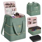 CASTAL NAIL POLISH ORGANIZER BAGï¿½3-LAYERï¿½HOLDS 84