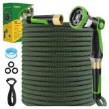 NON-EXPANDABLE GARDEN HOSE 75 FT, LIGHTWEIGHT HOSE