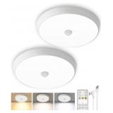 MOTION SENSOR LIGHT INDOOR, 2-PACK, 10000MAH, 7.1I