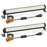 40W LED SHOP LIGHTS WITH 6.6FT CORD, SWTICH, 5400L