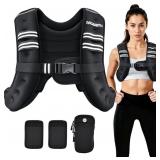 PACEARTH WEIGHTED VEST,6LB/8LB/10LB/12LB/16LB/20LB