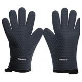 KITCHEN PERFECTION SILICONE SMOKER BBQ GLOVES - HE