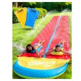JAMBO 32FT EXTRA EXTRA LONG SLIP SPLASH AND SLIDE