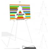JEAWIWI 4PCS WHITE EASEL STAND FOR WEDDING SIGN ST