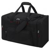 55L GYM SPORT DUFFLE BAG FOR MEN, BLACK | 22 INCH,