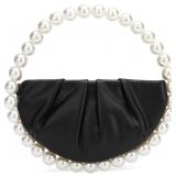 CARIEDO PEARL CRESCENT CLUTCH WEDDING BRIDESMAID E
