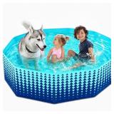 JASONWELL FOLDABLE DOG KIDDIE POOL - HARD PLASTIC