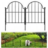 BLINGLUCK DECORATIVE GARDEN FENCE, 17 IN(H) X 10.8