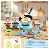 GOTOOFUN KIDS COOKING SETS REAL, KID SAFE MONTESSO