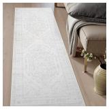 UPHOME BOHO KITCHEN RUNNER RUG, 2X6 WASHABLE HALLW