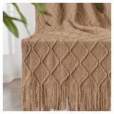 INHAND KNITTED THROW BLANKETS FOR COUCH AND BED, S