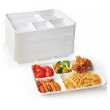 ECOLIPAK COMPOSTABLE DISPOSABLE 5 COMPARTMENT PAPE