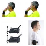 REFEREE HEADSET 2 REFEREES FULL DUPLEX FOOTBALL WI