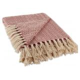DII CHEVRON THROW COLLECTION HANDLOOMED COTTON, 50