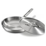 TITANIUM PANS FOR COOKING, 14 INCH NON-TOXIC FRYIN