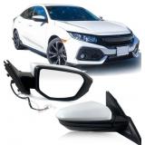 RIGHT PASSENGER SIDE DOOR MIRROR FOR 2016-2021 HON