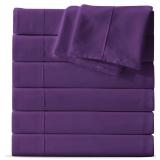 MAPLE&STONE TWIN FLAT SHEET 6 PACK,PREMIUM SOFT &