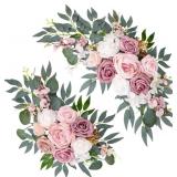 WEDDING ARCH DECORATIONS 2 PACK - REUSABLE ARTIFIC