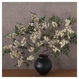 JUXDP 2 PCS 36" ARTIFICIAL NANDINA BERRY STEM, REA