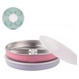 ELK AND FRIENDS KIDS STAINLESS STEEL DIVIDED PLATE