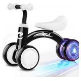 GAMFEINY COLORFUL LIGHTING BABY BALANCE BIKE TOYS
