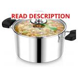 5 QUART 3-PLY COOKING STOCK POT WITH LID, P&P CHEF