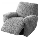 RECLINER CHAIR COVERS, GREY, 4-PIECES | SOFT STRET