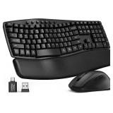 WIRELESS KEYBOARD AND MOUSE COMBO, SABLUTE MA41 30