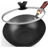 SOUPED UP RECIPES 10 INCH CARBON STEEL WOK FOR ELE