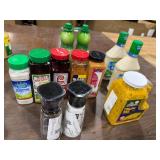 1 LOT (12) ASSORTED SPICES & CONDIMENTS