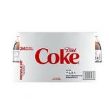 DIET COKE DIET SODA SOFT DRINK, BOTTLES, 24 PK./16