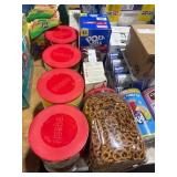 1 LOT (7) ASST FOOD ITEMS