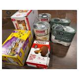 1 LOT (7) ASSORTED SNACKS & PANTRY FOOD ITEMS