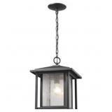 $262 Z-LITE ASPEN 1 - LIGHT PENDANT IN BLACK