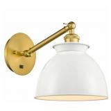 $227 ADIRONDACK 13" TALL WALL SCONCE WITH SHADE